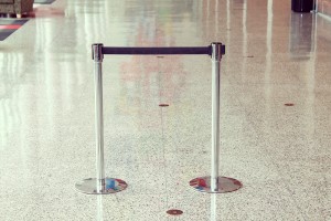 A photo of Stanchions
