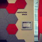 The Meditation Space is located on the third  Mezzanine floor of the A. Ray Olpin University of Utah Union